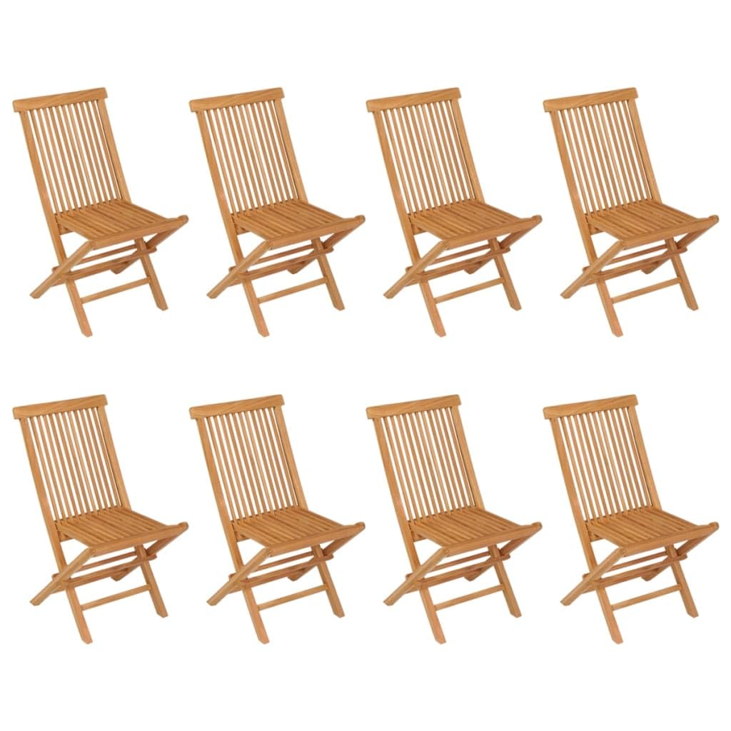 Set di mobili da giardino in teak massiccio, espandibile 180-280 cm, per terrazza, balcone, sedie pieghevoli, set di mobili da esterno