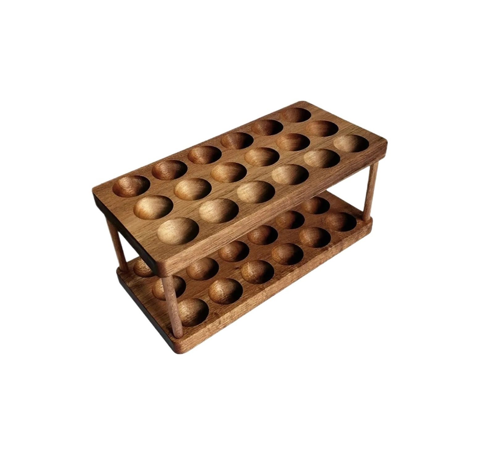 Holder Wood Egg Holder Rack For Storage Egg