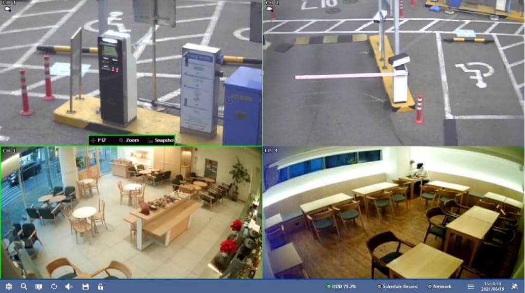 Magic Viewer Series Eyemax 32CH IP8 NVR System, 4K Network Video Recorder, 32 POE Ports, H.265/H.264, NDAA Compliant NVST-IP8832E-32 (0, TB)