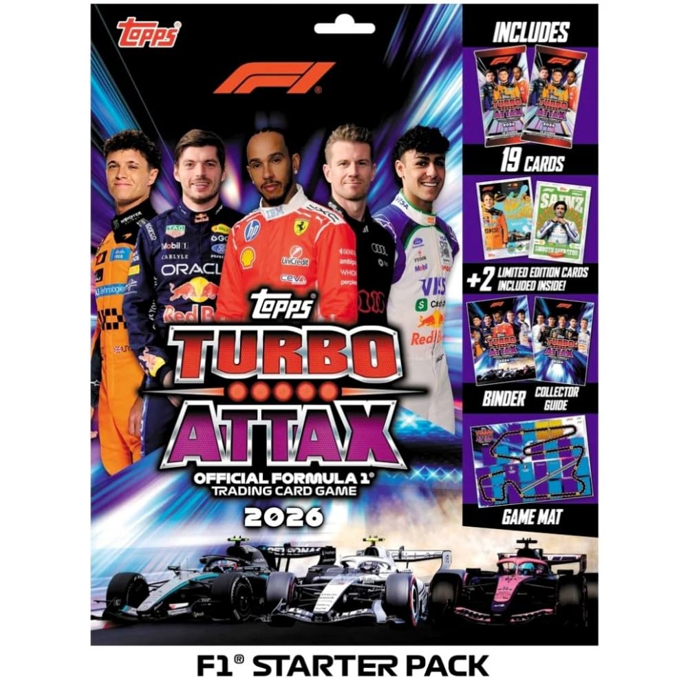 Topps F1 Turbo Attax 2026 Trading Card Collection - Starter Pack