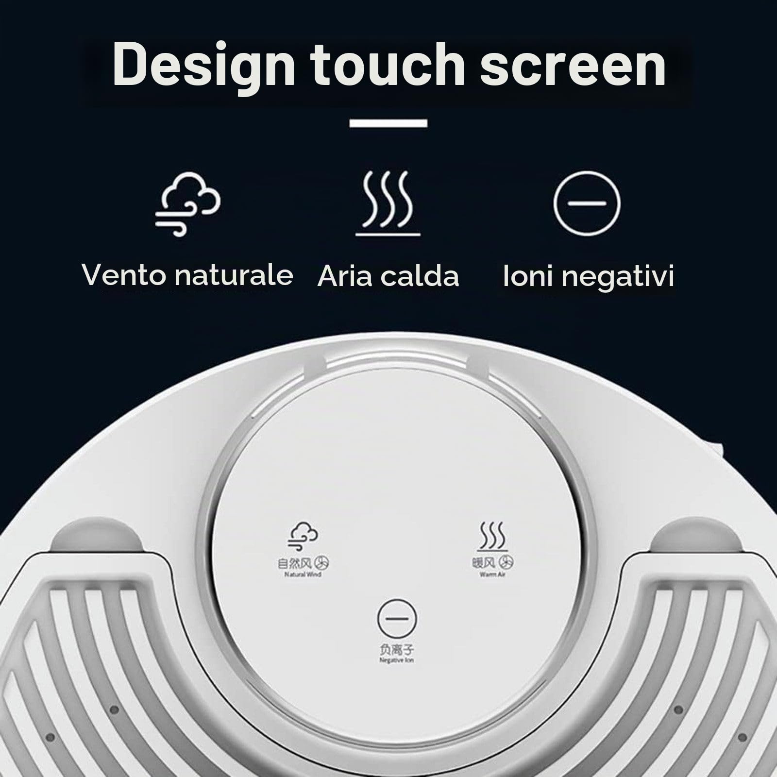 Asciugacapelli per Tutto Il Corpo - Riscaldatore per Il Bagno, Asciuga Corpo Dopo La Doccia - Funzione Ioni Negativi, Impermeabile + Asciugatura Rapida - Supporta Fino a 330Libbre