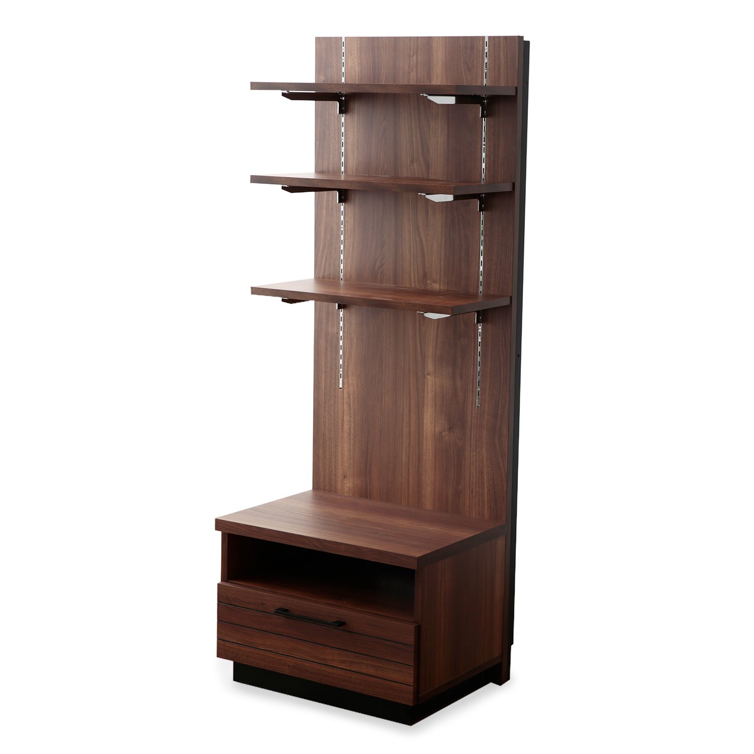 Amazon.co.jp: LOWYA ロウヤ キャビネット 収納棚 国産 木目調