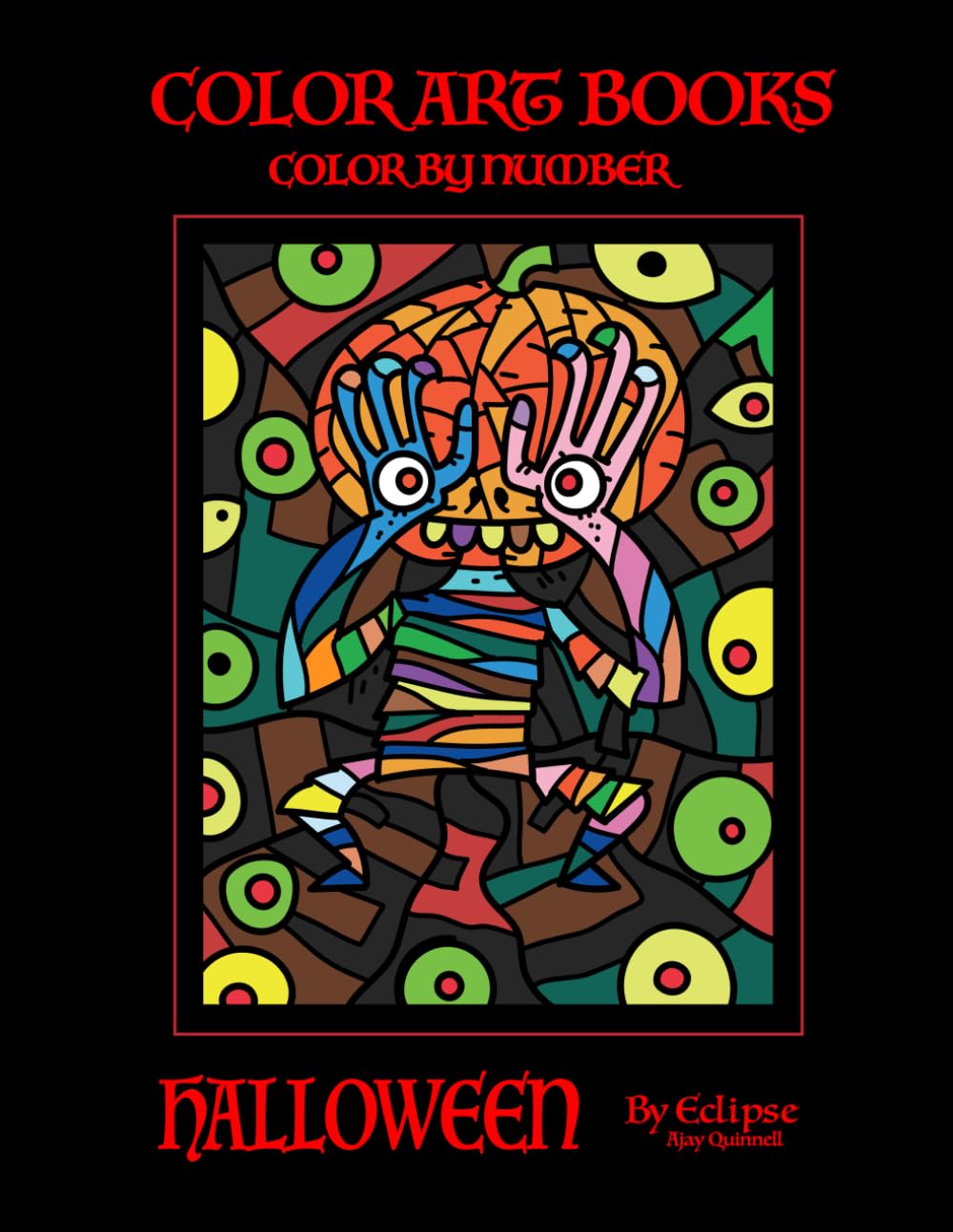 Halloween - Color By Number Book : Standard paper edition