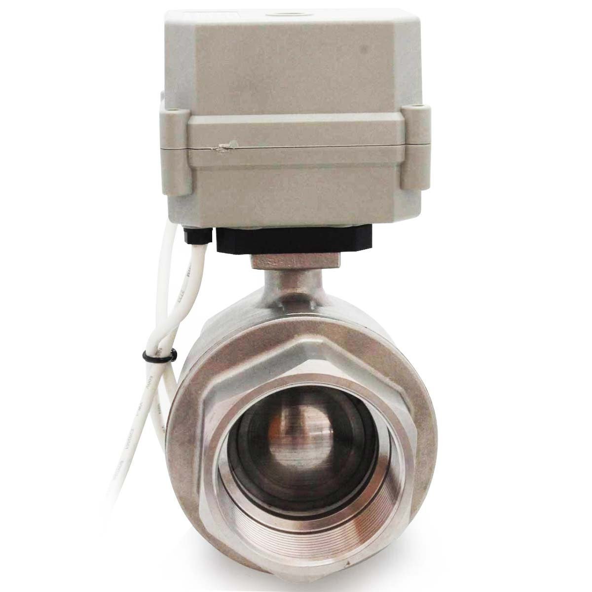 Buy HSHFlo Motorized Ball Valve 2" DN50 AC110V240V CR502 Stainless