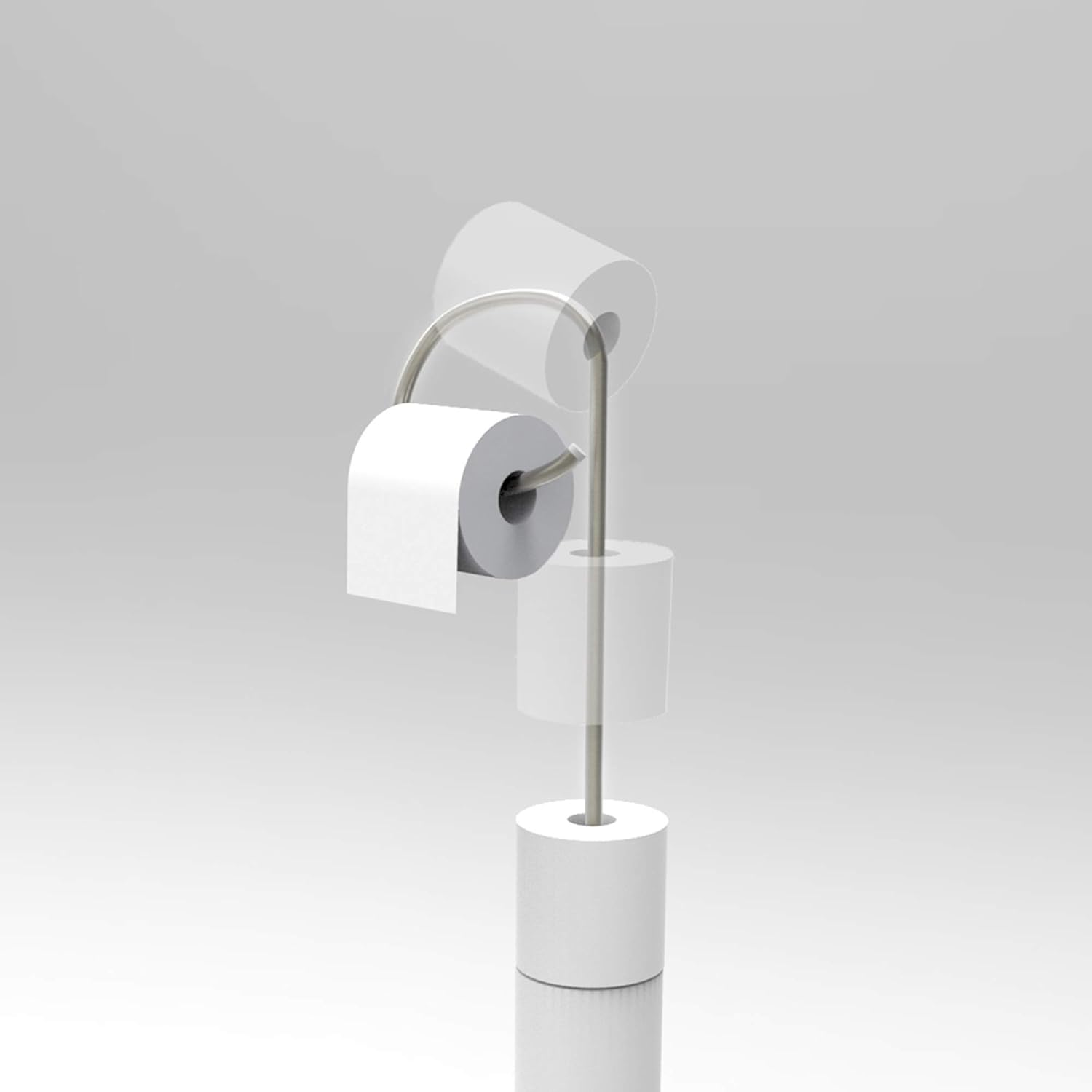 Lіmіtеd Stосk Better Living Products 54574 LOO Toilet Tissue Caddy, Chrome