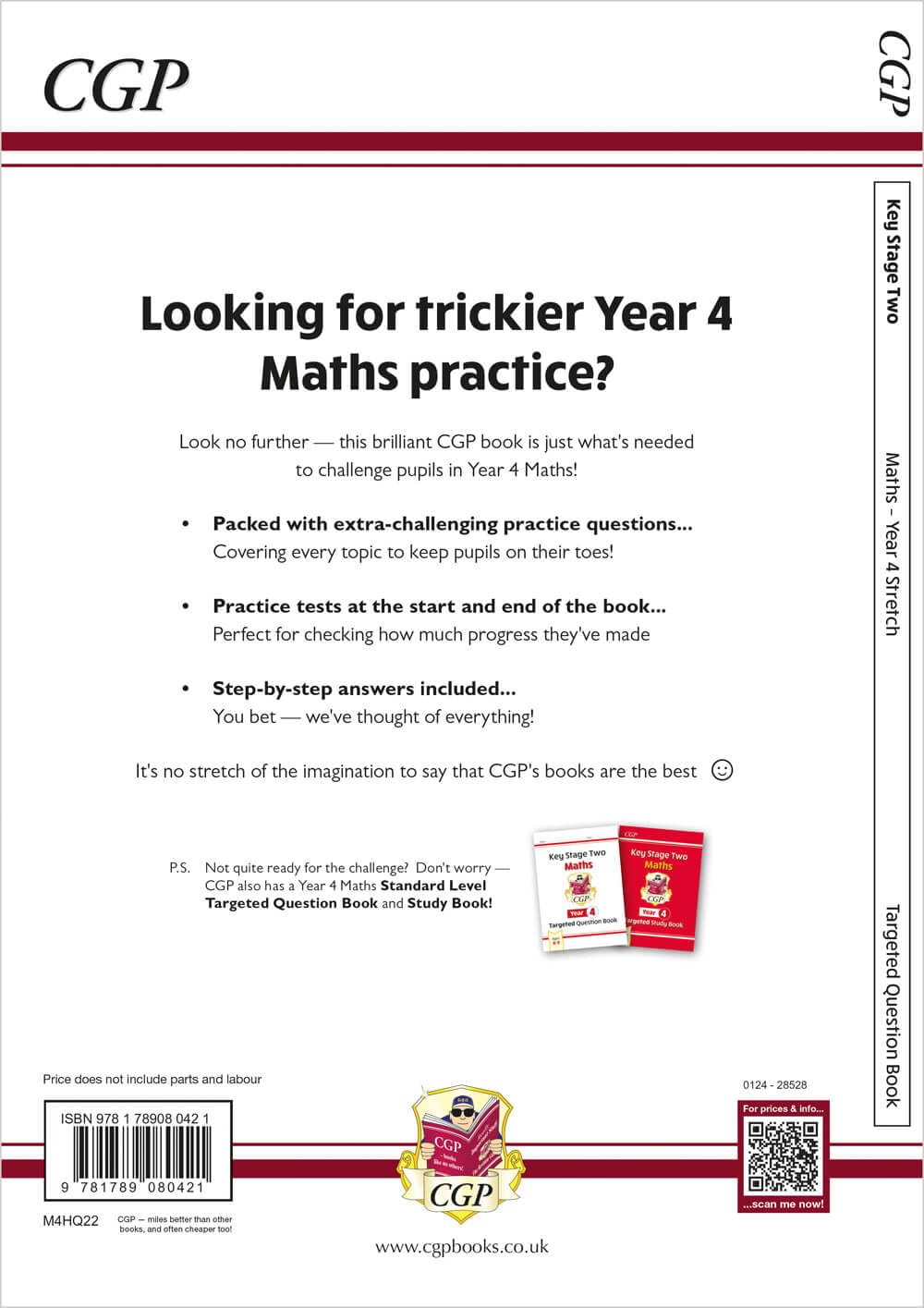 KS2 Maths Year 4 Stretch Targeted Question Book