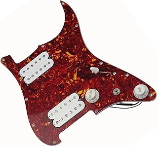 3 Layer White Prewired Pickguard Humbuckers Pickups Guitar Parts For Accessories guitar pickguard pickup