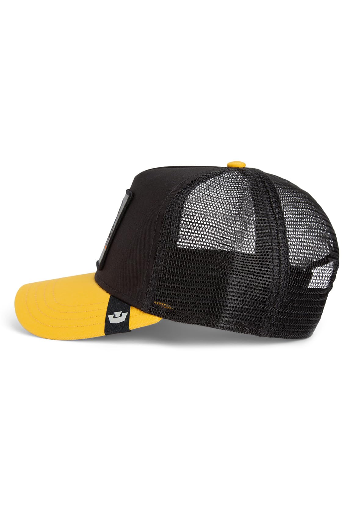 Goorin Bros. Kinder Trucker Cap Deadly Mini Void Beam Schwarz Gelb, Size:OneSize