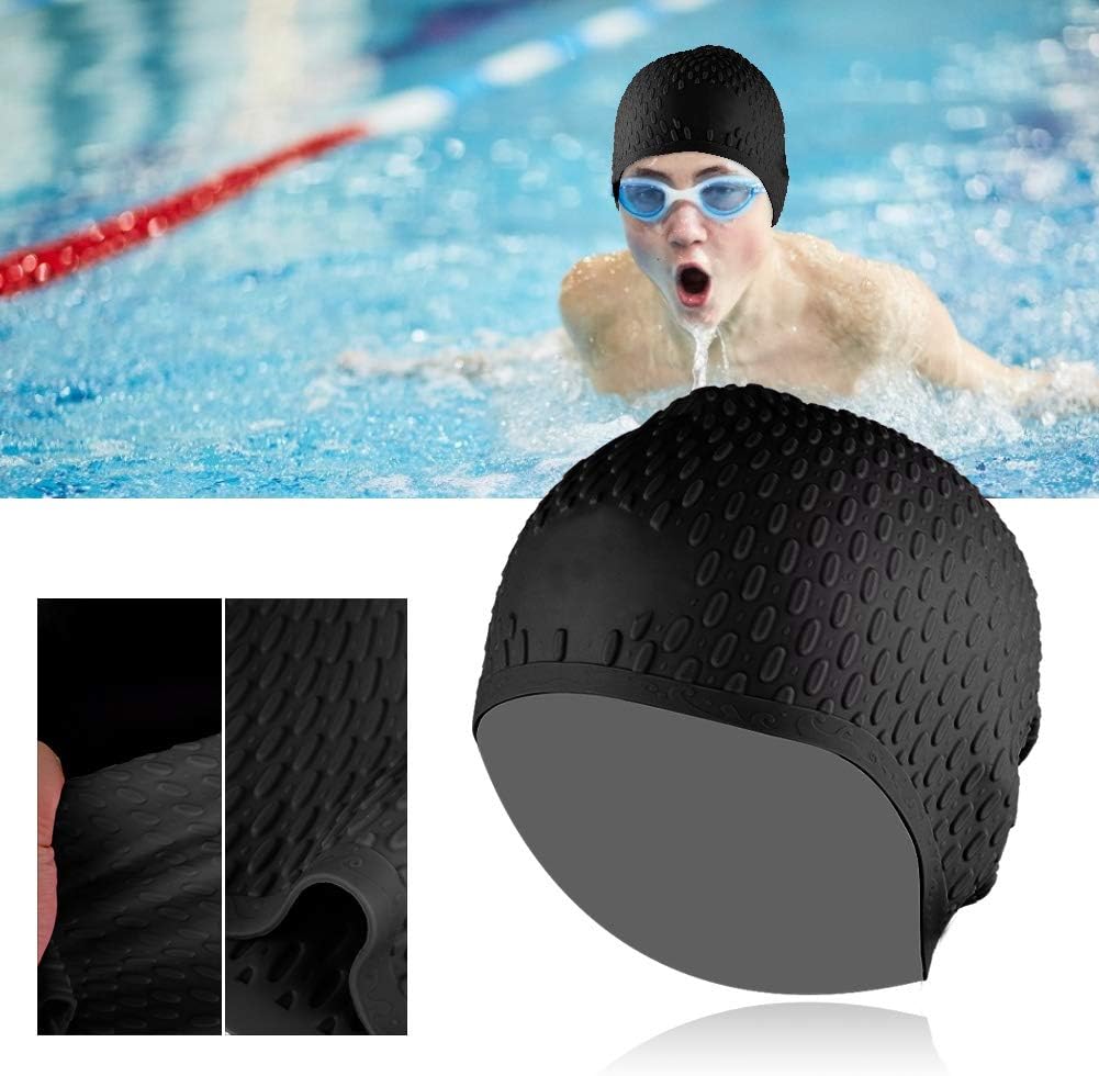 Sale 77 Off 水泳キャップ 防水キャップ シリコーン素材 高弾性 温泉 プール 腐食防止 Wp Mespresso Com Ar