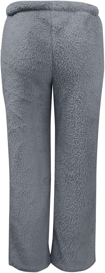 Fleece Thermische Pyjamabroek voor Dames - Lange Geruite Loungebroek, Flanel, Winter, Warm Loungewear, Dikke Joggingbroek Met Zakken - Roze, L Fleece Thermische Pyjamabroek voor Dames - Lange Geruite Loungebroek, Flanel, Winter, Warm Loungewear, Dikke Joggingbroek Met Zakken - Roze, L