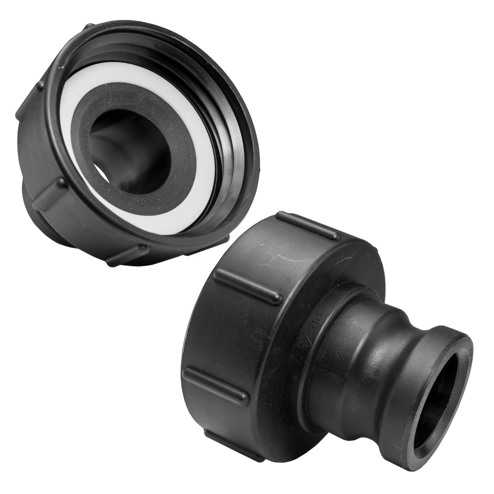 IBC S100x8 (3-Inch) Female Buttress to (2-Inch) Camlock Adapter – Durable IBC Tank Fitting, Quick Connect Coupling for Water, Oil, and Chemical Transfer