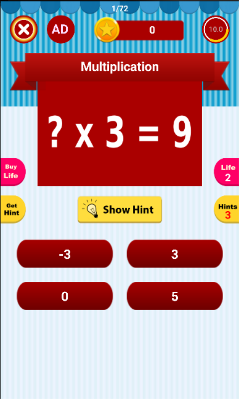 Math Fun Game - App on Amazon Appstore