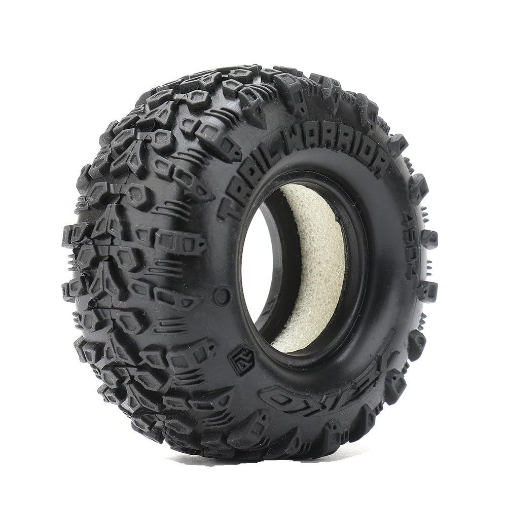 Powerhobby 1.0” Micro Rock Crawler Tires (4) for Traxxas TRX-4M (Trail Warrior)
