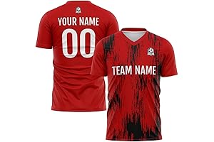 Customizable Youth And Adult Soccer Jersey With Personalized Team Name Numbers Logo