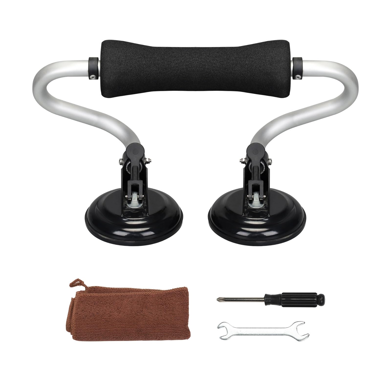 Leader Accessories Kayak Roller Loader, Heavy-Duty Suction Cups Kayak Load Assist for SUV Car Roof Loading Kayaks, Canoes