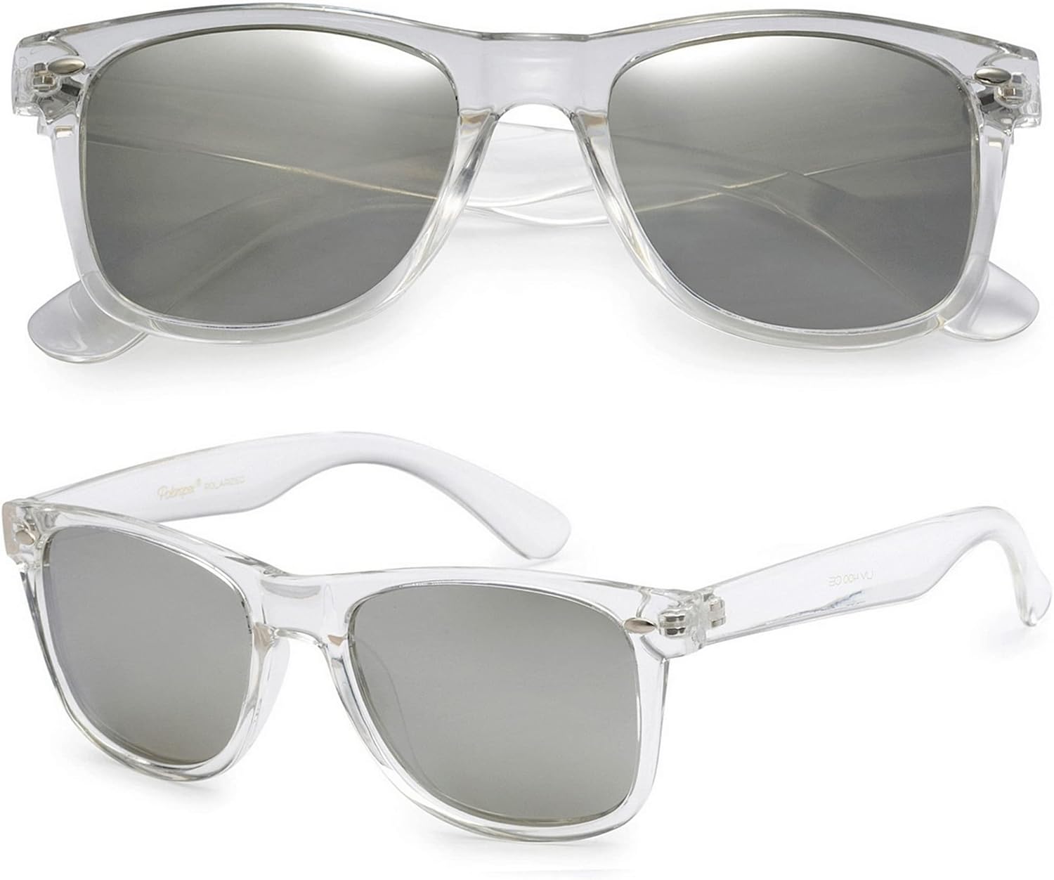 PolarSpex Polarized Sunglasses for Men and Women – UV Protection, Durable & Lightweight Retro Sunglasses for Driving, Fishing