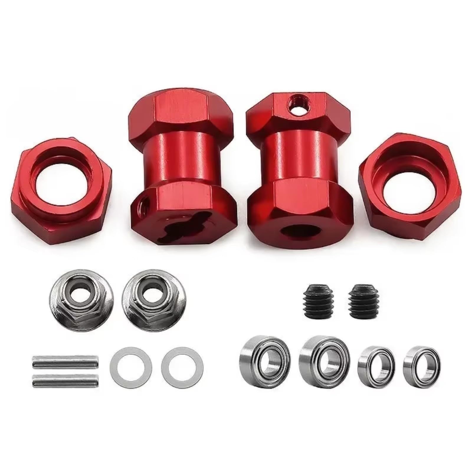 para Tamiya 1/10 RC Metal 12mm Hexagonal De Rueda
