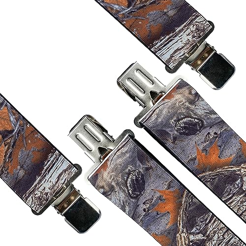 Image of MELOTOUGH Men's Suspenders w /Clip Heavy Duty suspenders for men Big and Tall Work suspenders for Jeans