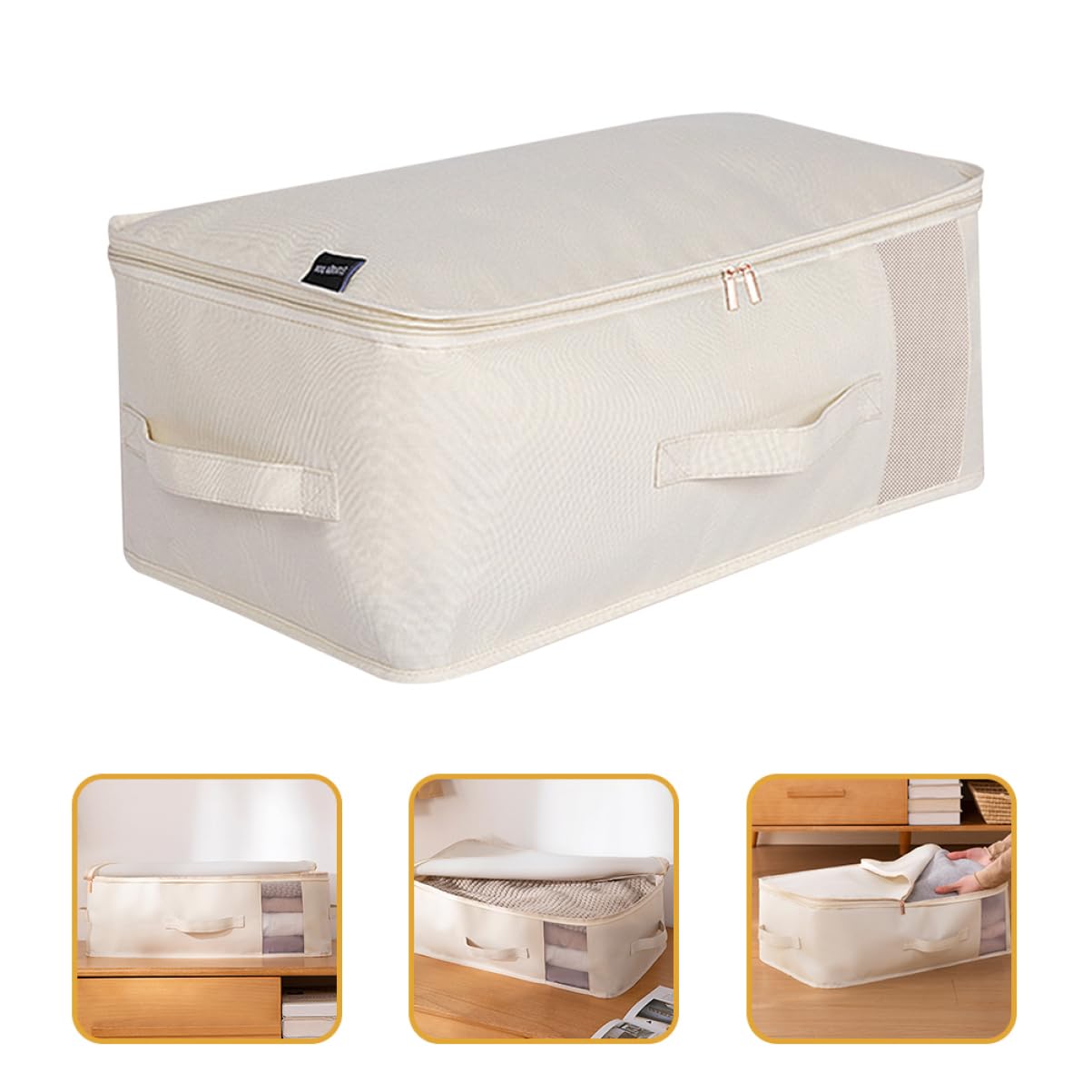 Alipis Borsa Portaoggetti Per Piumoni Organizer Per Armadio Cerniera Contenitore Per Trapunte e Maglioni e Resistente
