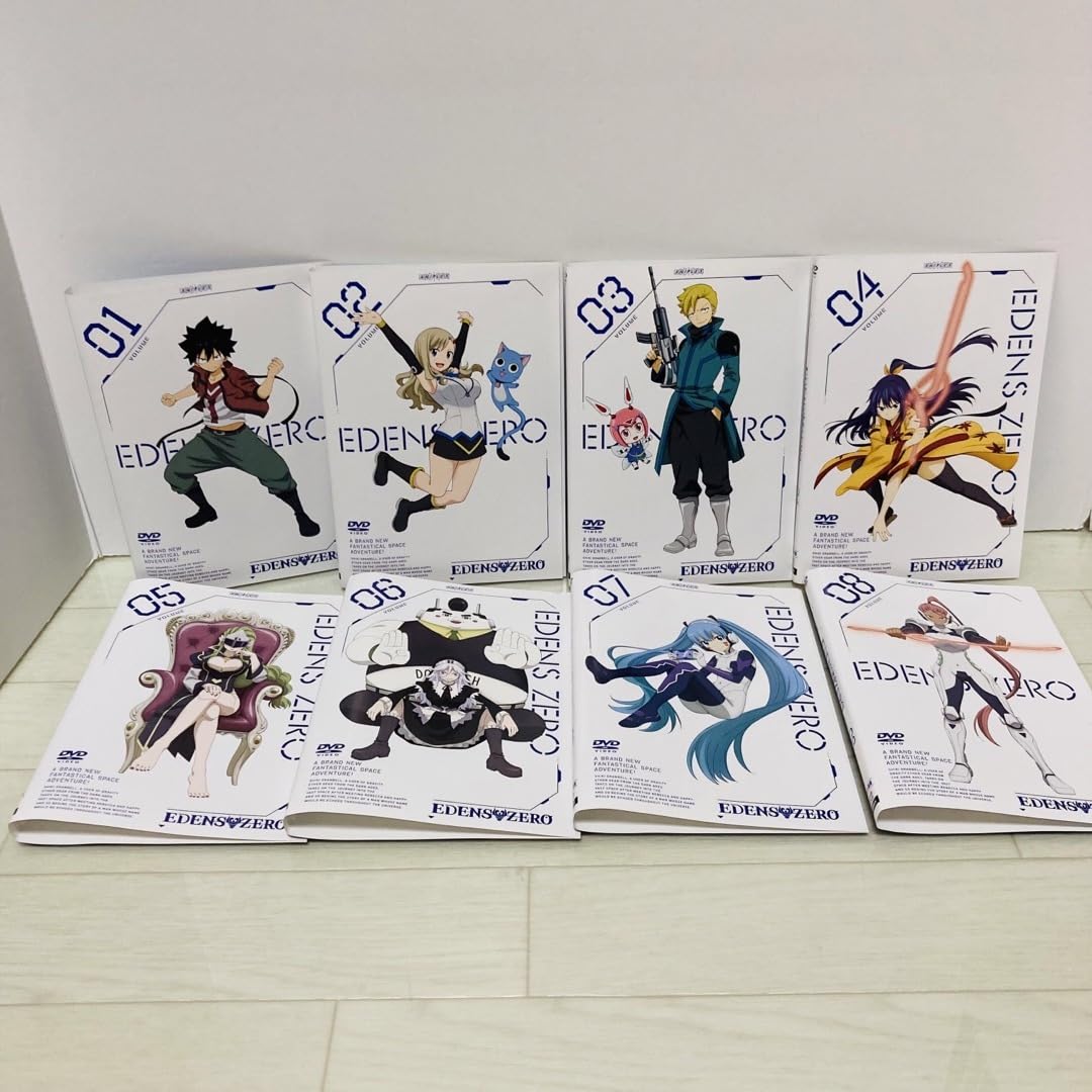 Amazon.co.jp: EDENS ZERO エデンズゼロ DVD 全巻 1-8巻 : おもちゃ