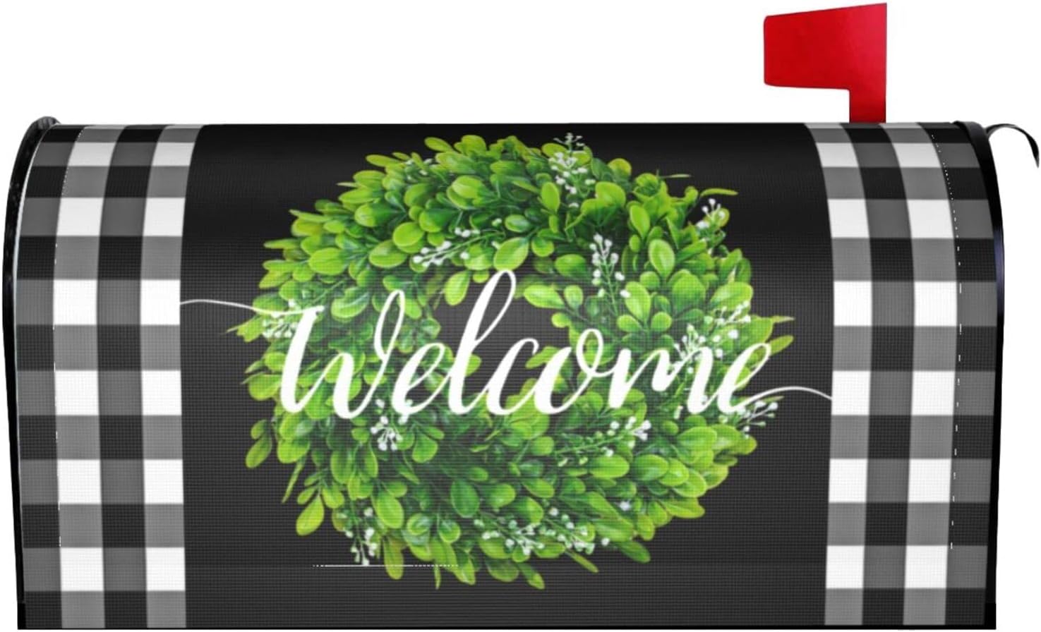 Sunflower Gnome Mailbox Cover Cute Farm