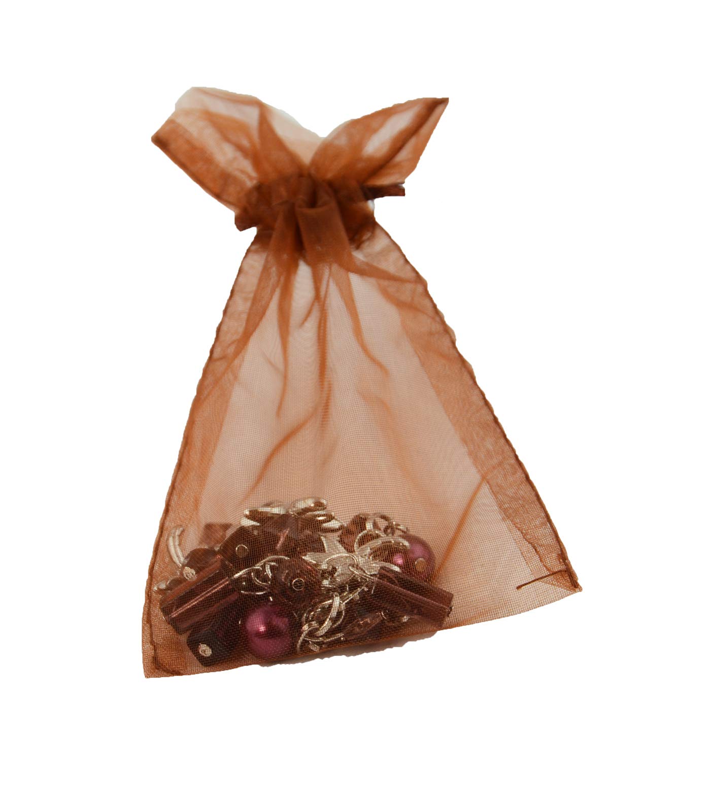 Sacchetti In Organza 9x12 Cm - Per Matrimoni, Caramelle, Gioielli E Regali - Foto 6