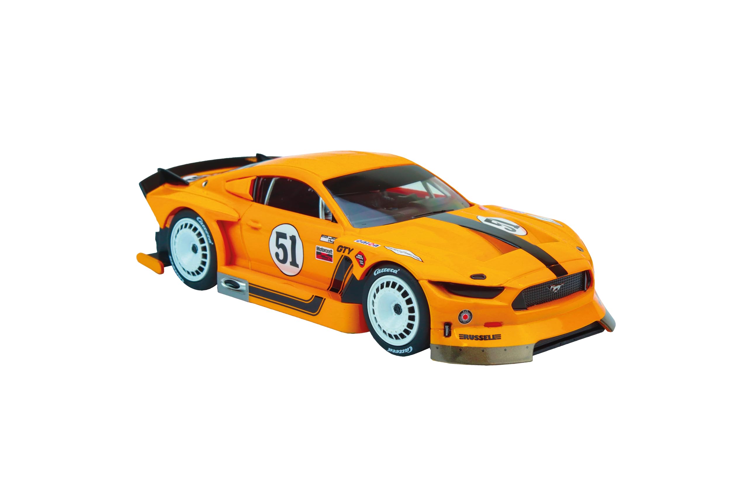 Carrera - 20032027 Digital 132 | Ford Mustang GTY No.51 | Auto für Rennbahn | Rennbahnen und lizensierte Slotcars | bis zu 6 Spieler | Für Kinder ab 8 Jahren & Erwachsene