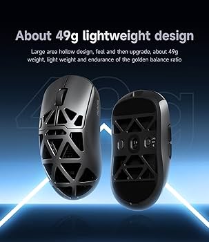 Amazon.com: MCHOSE AX5 Wireless Gaming Mouse, 4KHz Polling Rate