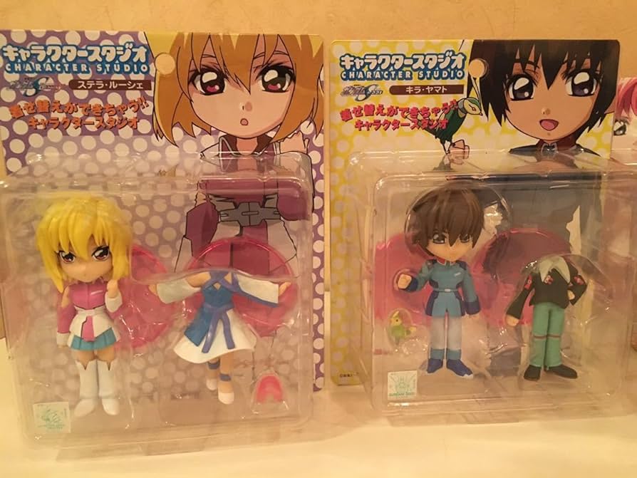 MegaHouse - キャラクタースタジオ SEED セット Amazon.co.jp: SEED DESTINY Figure, Character Studio, Set of