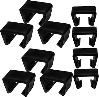 MARMERDO 10 pçs Clipe de móveis ao ar livre sofá de vime sofá de vime ao ar livre móveis de vime móveis móveis de vime de vime prendedores de sofá de pátio clipes de sofá Pp
