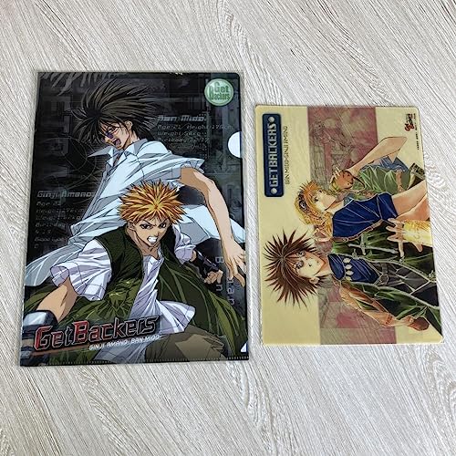 GetBackers ゲットバッカーズ 下敷き クリアファイル GetBackers ゲットバッカーズ 下敷き クリアファイル