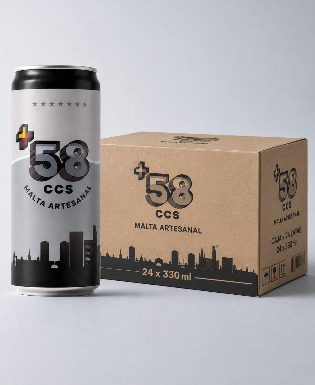 +58 CCS Malta Venezolana - Pack de 24 unidades