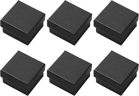 Amazon Feyummy ギフトボックス アクセサリー ラッピングボックス 指輪ケース パッケージ 正方形 クラフト紙 スポンジ付き 指輪 リング ジュエリー収納ボックス バレンタインデー 誕生日 プレゼント ブラック 6個セット ジュエリー収納 オンライン通販 Amazon Feyummy ギフトボックス アクセサリー ラッピングボックス 指輪ケース パッケージ 正方形 クラフト紙 スポンジ付き 指輪 リング ジュエリー収納ボックス バレンタインデー 誕生日 プレゼント ブラック 6個セット ジュエリー収納 オンライン通販