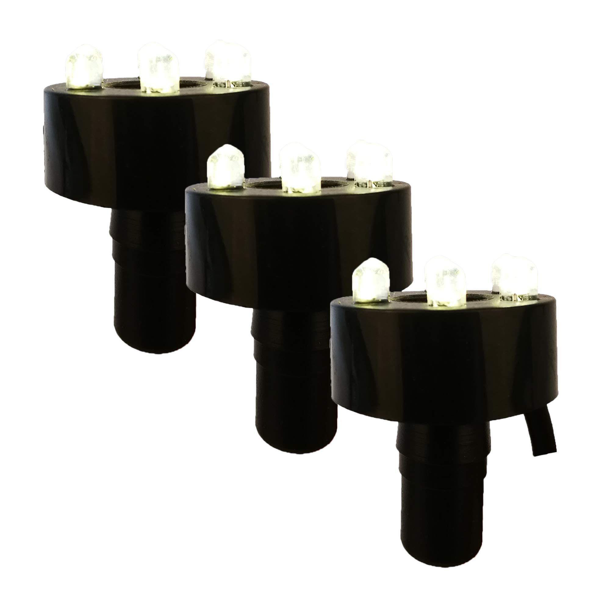 Köhko Led-ringverlichting inclusief 2 meter voedingskabel voor stenen waterornament, artikelnr. 29002, warmwit