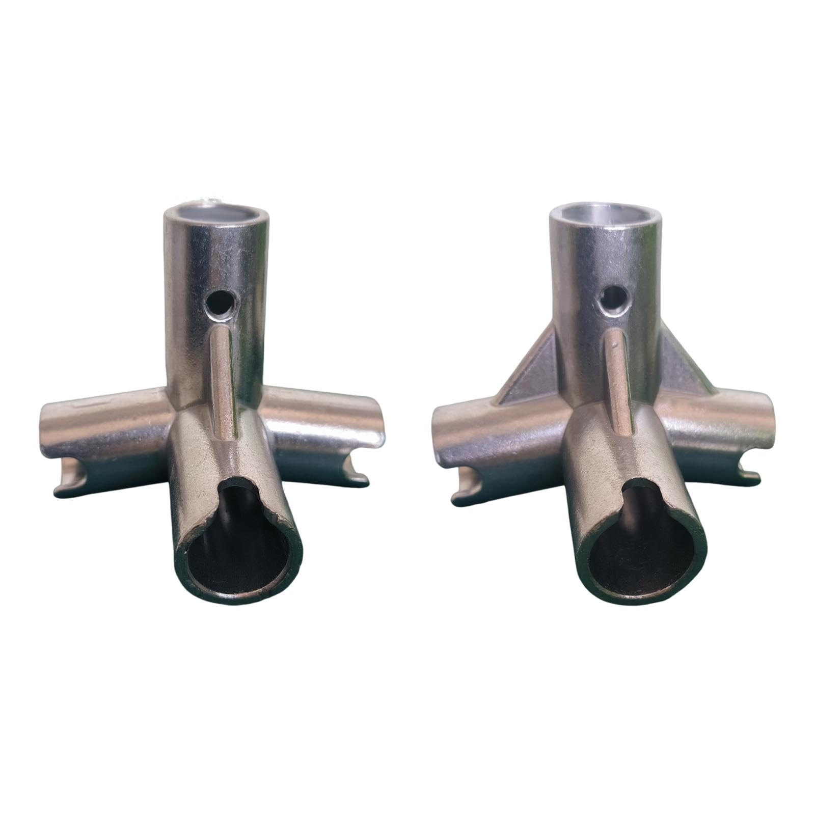 Badminton Net Connector Professional Easy Assemble Replacement Sturdy Silver Inner Dia 1.9 cm-image-31