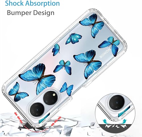 Miniatura 7 de Funda para Honor X7, CMA-LX2 CMA-LX1 con protector de pantalla de vidrio templado, suave 360 cuerpo completo a prueba de golpes híbrido parachoques
