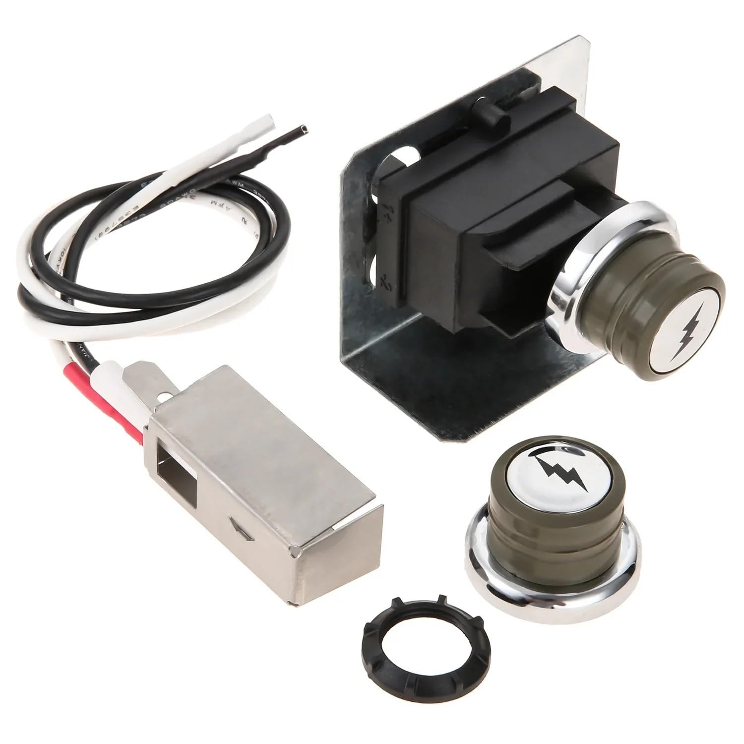 Arredamento per la casa 91360 Kit accenditore per griglia elettrica Accendino E-310/320/200/210 Griglie a gas piezoelettriche 300 (2009-2012)