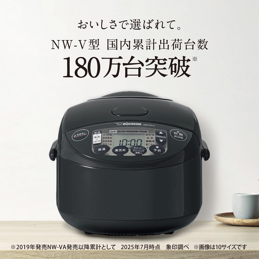 Zojirushi NW-VJ10 炊飯器 IH加熱式 象印 25年製 Zojirushi NW-VJ10 炊飯器 IH加熱式 象印 25年製 Zojirushi NW