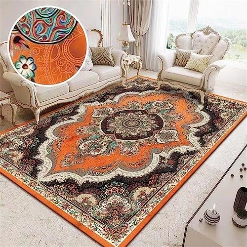 Tapis chambre garçon lavable et doux motif géométrique gris - 2