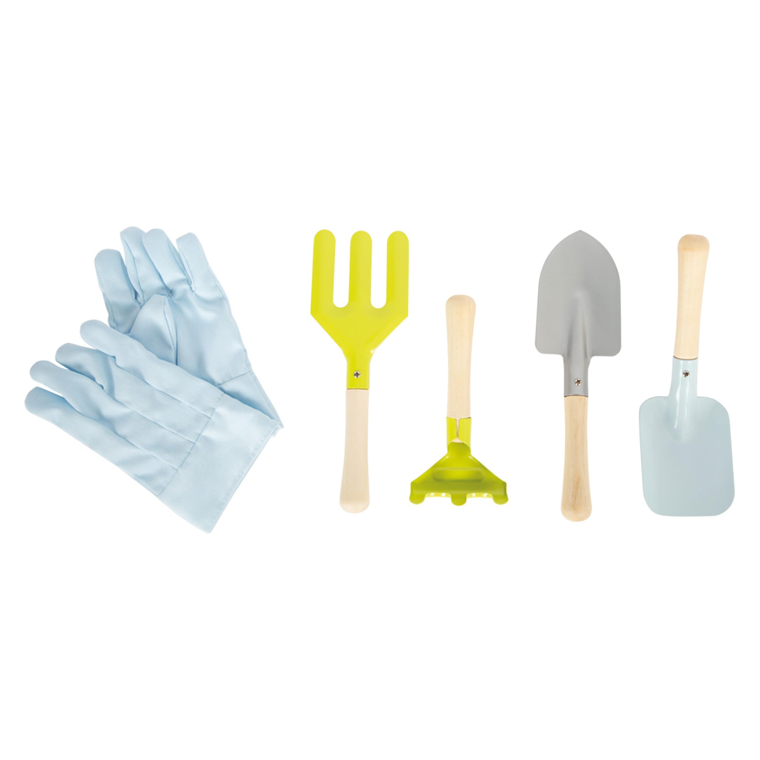 small foot Juego de cocina de barro para niños con juego de agua y juego de jardín, color verde | Cocina de juguete para exteriores con dispensador de agua, herramientas de jardín, placa de cocina y delantal