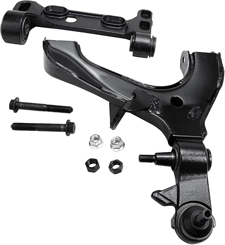 Miniatura 7 de Detroit Axle - Brazo de control inferior delantero derecho para Chevy Trailblazer EXT GMC Envoy XL XUV Buick Rainier Ascender 9-7X Bravada, brazo de