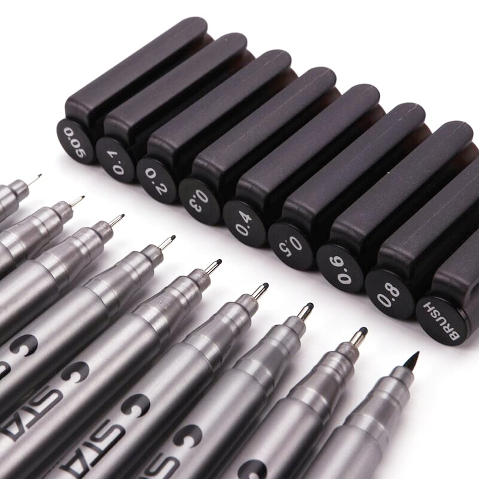 Precision MicroLine Pens, Fineliner, Multiliner, Waterproof Archival