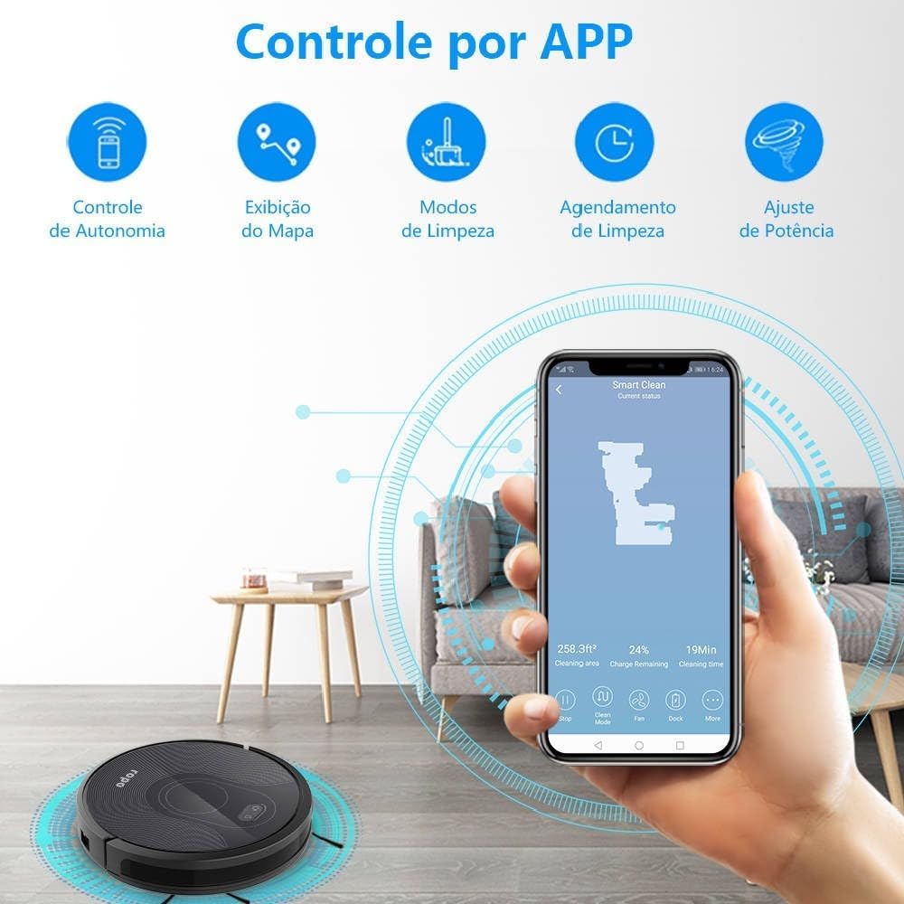 Robô Aspirador Ropo Glass 3 Preto: Review após 7 dias de uso