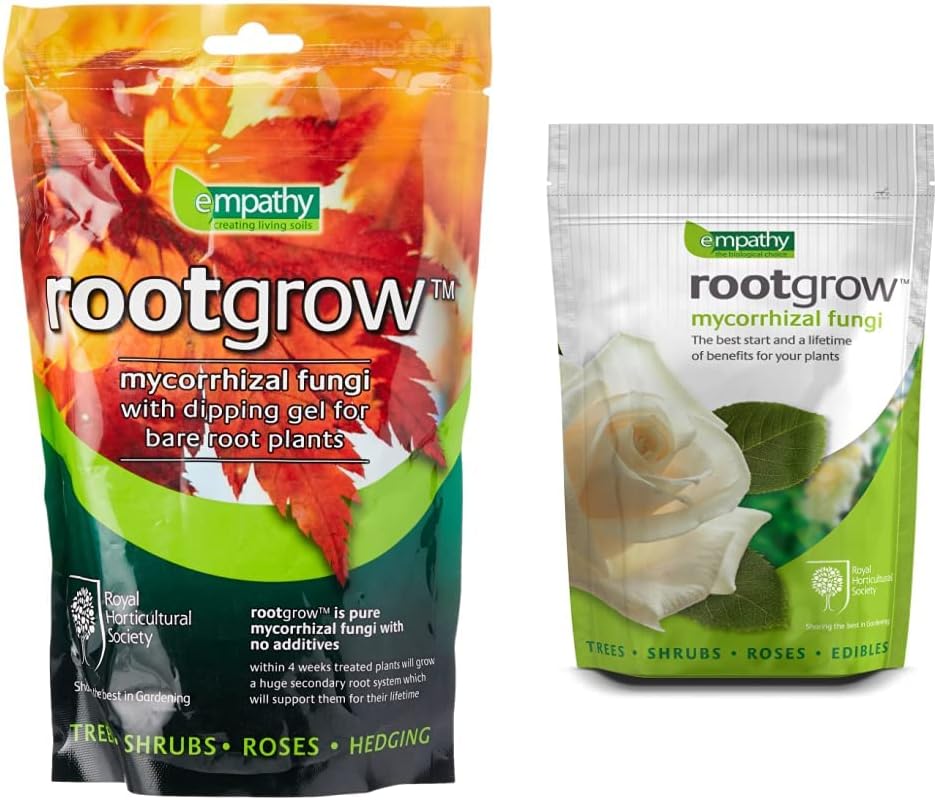 RG360GEL Empathy RHS Endorsed 360g Rootgrow Mycorrhizal Fungi with Gel Sachet & RG360 Empathy RHS Endorsed 360g Rootgrow Mycorrhizal Fungi