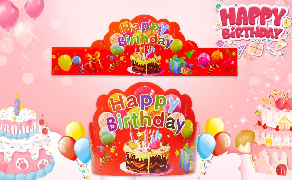 Miniatura 7 de Prejun Coronas de cumpleaños para aula, sombreros de cumpleaños para niños, coronas de cumpleaños, sombreros de fiesta para niños, aula, escuela,