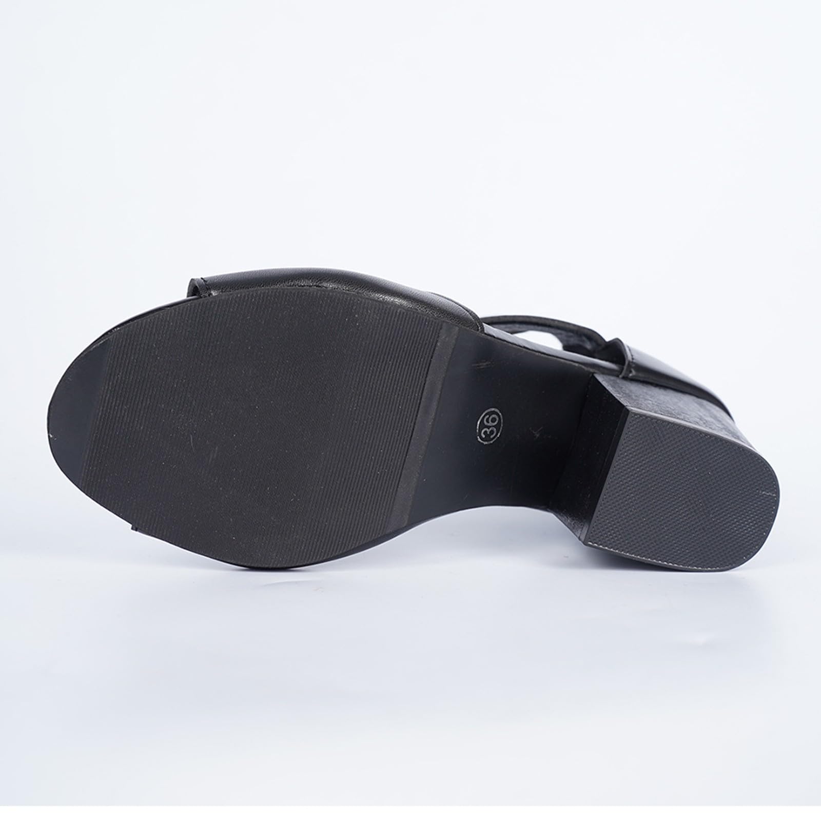 Scarpe Donna Tacco Sandali Estive Comode Largo Sandali estivi con di pesce spessi e con cinturino alla caviglia da donna in Europa e negli Stati Uniti Zeppa Sandalo Estivo Tacco