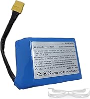 Vista 1 de Batería para Hoverboard 25.2V 4000mAh batería recargable de iones de litio actualización con enchufe XT60