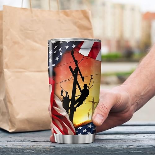 Miniatura 5 de Vaso de café personalizado con inicial, taza de viaje con nombre personalizado con tapa, regalos de cumpleaños para hombres, papá, taza aislada