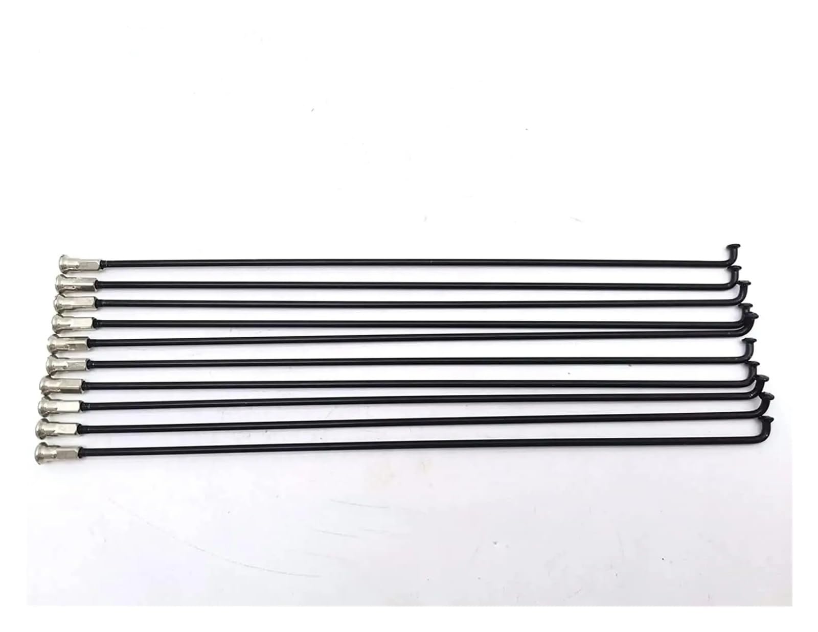 Szprychy i sutki do roweru elektrycznego 12G 12G, 2,5 mm, stal węglowa, wytrzymałe szprychy do elektrycznego silnika rowerowego, zestaw zamienny koła o wysokim momencie obrotowym