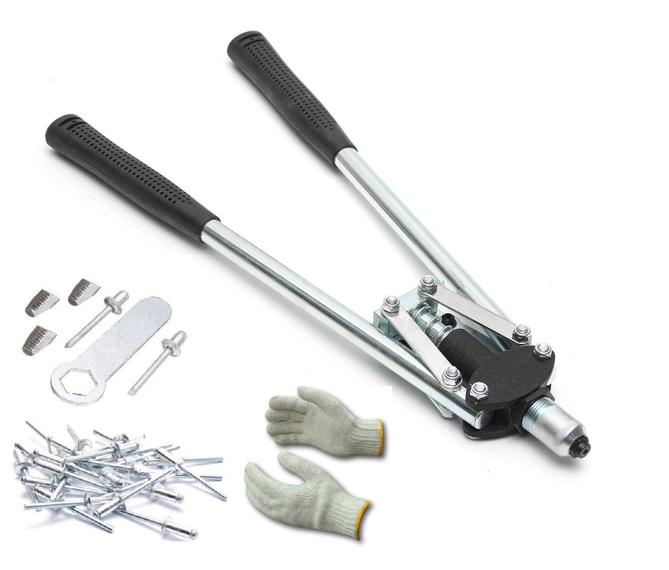 Inditrust 18 Inch Hand Riveter Double Color Rivet Gun with 30 rivets